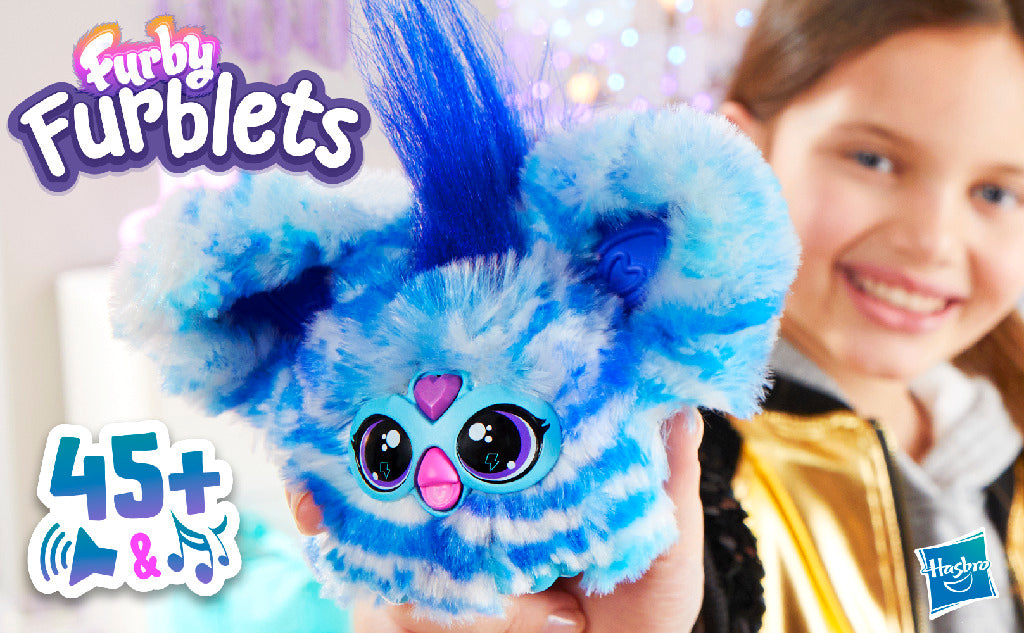 Furby Furblets 2-Pack Pix-Elle and Ooh-Koo Mini Electronic Plush Toy