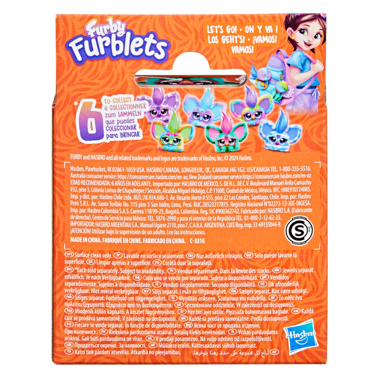 Furby Furblets Mello-Nee Mini Electronic Plush Toy