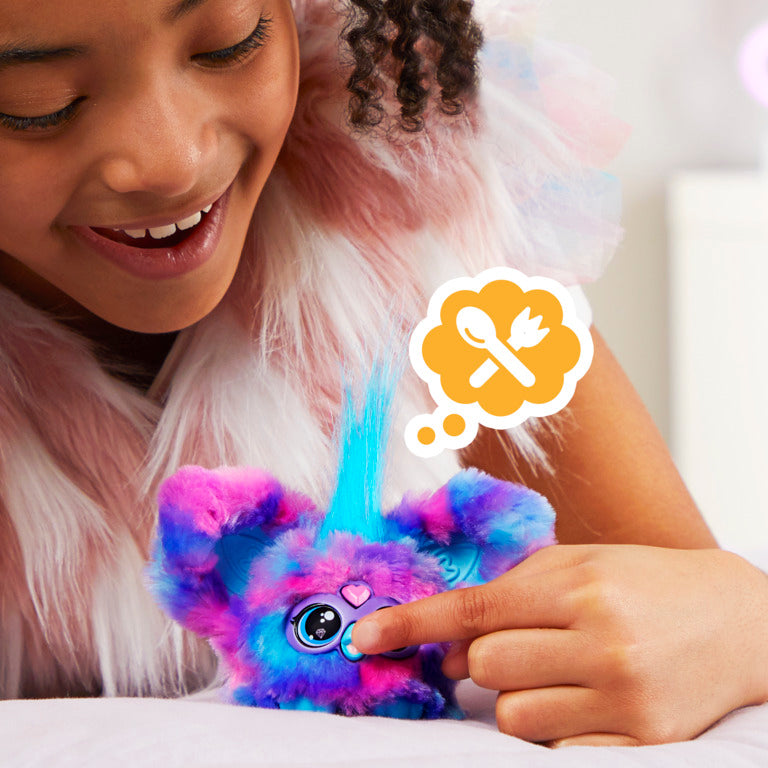 Furby Furblets Luv-Lee & Mello-Nee 2-Pack Mini Electronic Plush Toy for Girls & Boys 6+