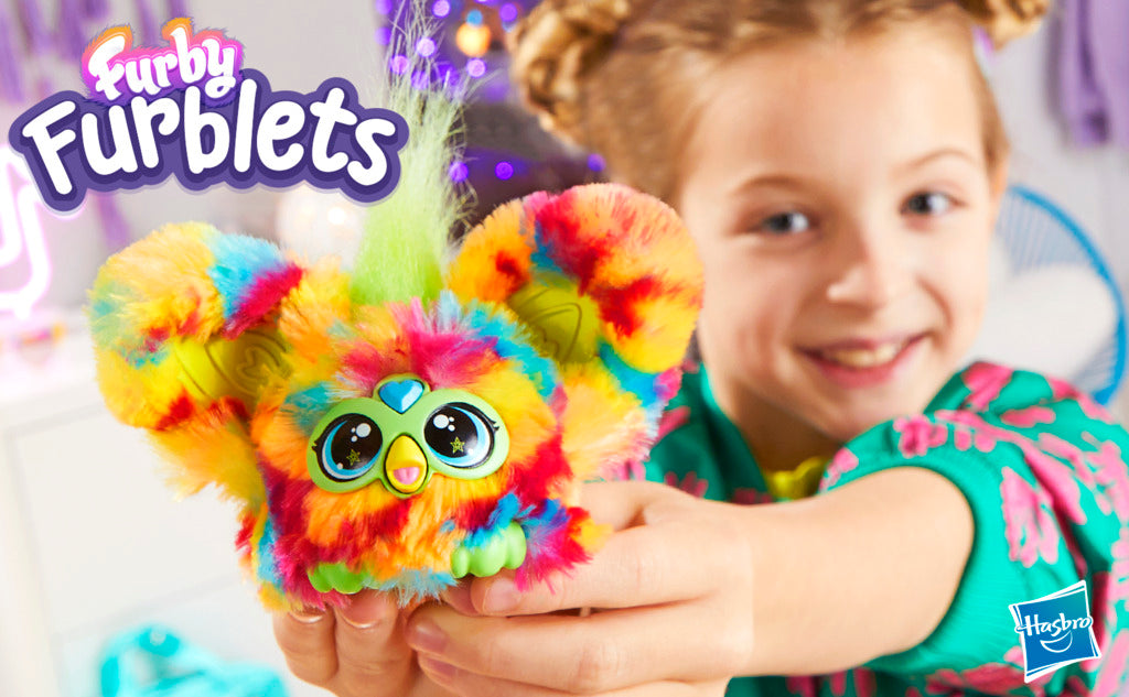 Furby Furblets 2-Pack Pix-Elle and Ooh-Koo Mini Electronic Plush Toy