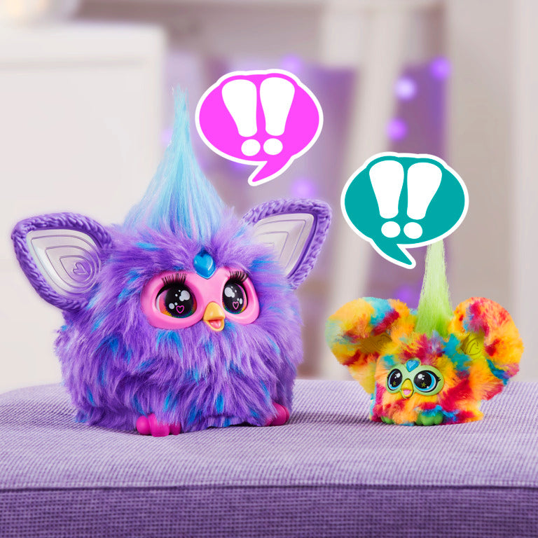 Furby Furblets 2-Pack Pix-Elle and Ooh-Koo Mini Electronic Plush Toy