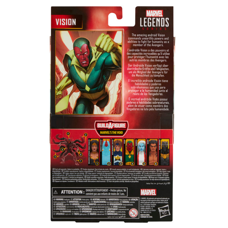 Marvel Legends Series Vision Comics Action Figure