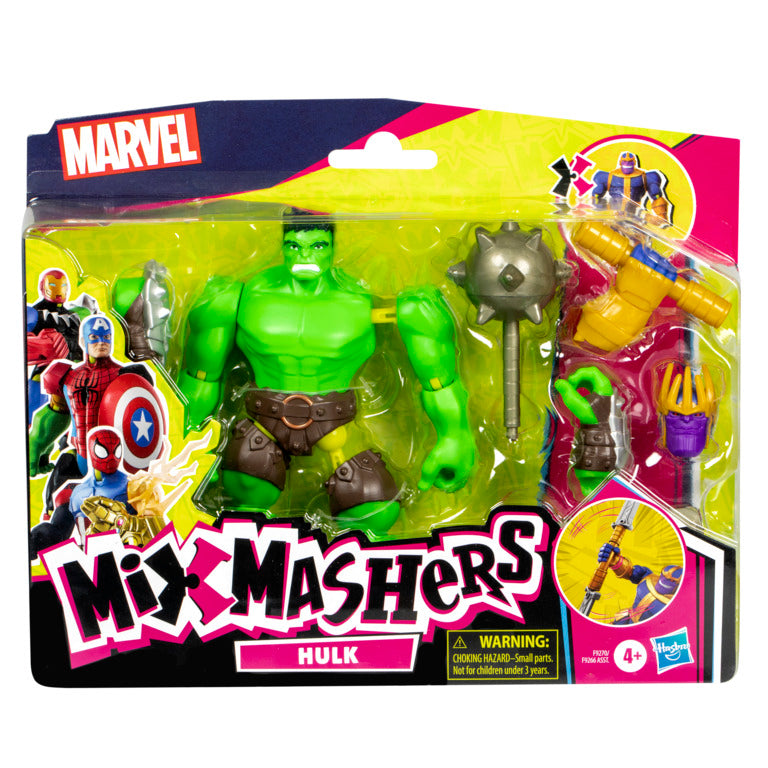 Marvel Mix Mashers Avengers 5 Inch Hulk Figure Set