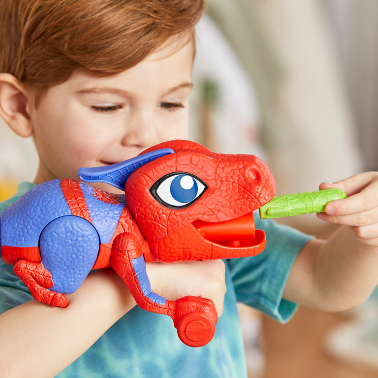 Nerf Spidey and His Amazing Friends Dino-Webs Spidey-Rex Web Launcher