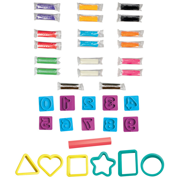 Play-Doh Numbers and Shapes