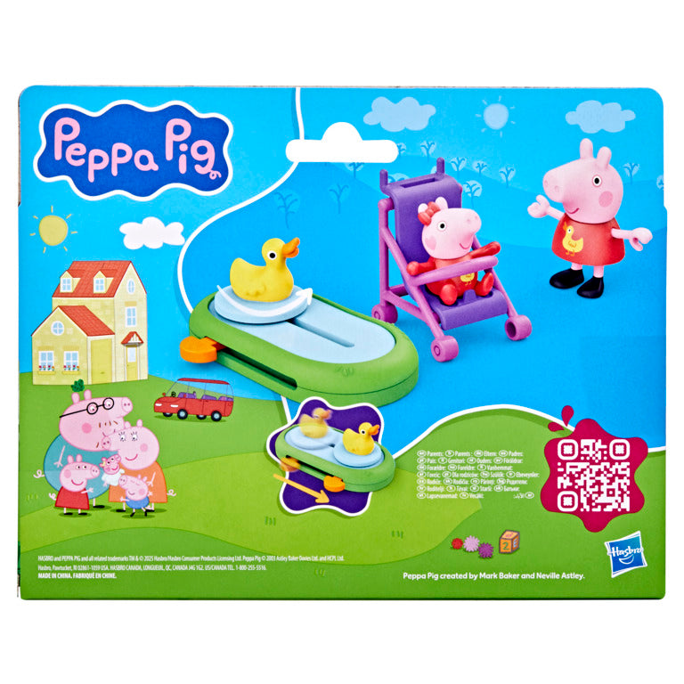Peppa Pig Peppa and Evie's Park Fun Playset
