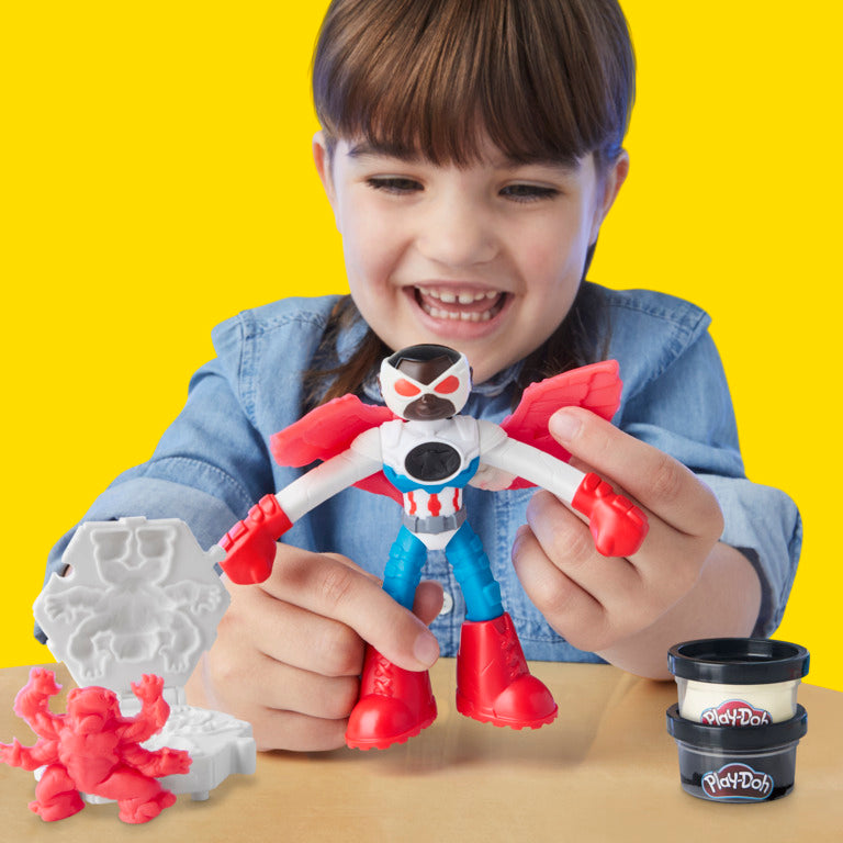 Play-Doh Marvel Captain America Moto-Slicer Playset