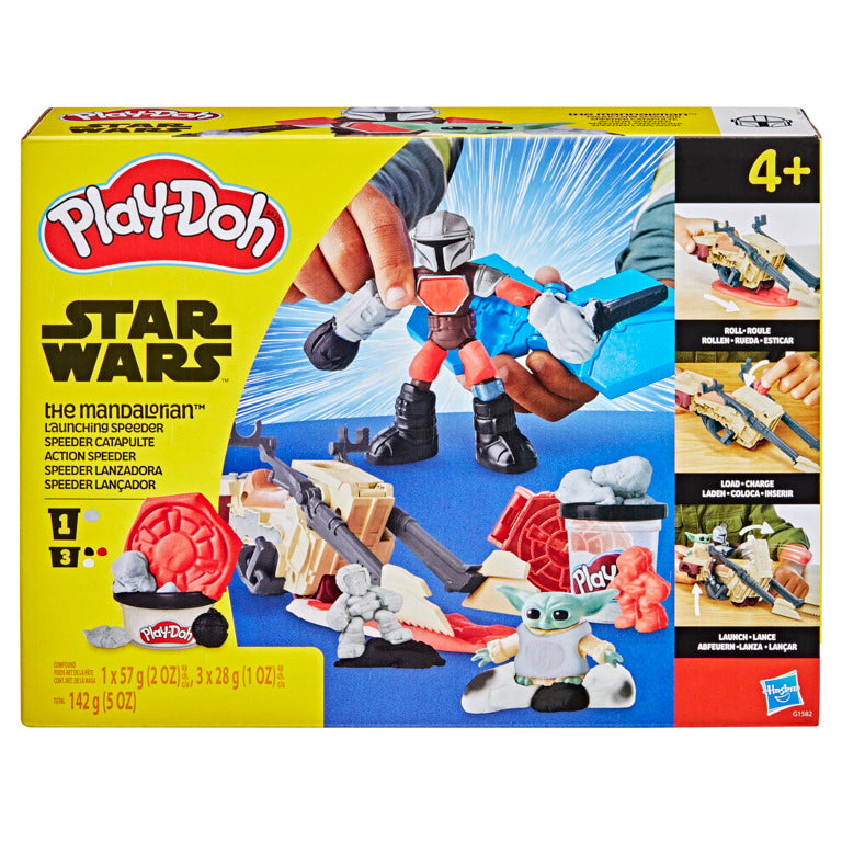 Play-Doh Star Wars The Mandalorian Launching Speeder Set
