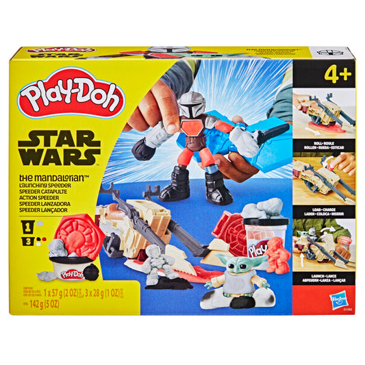 Play-Doh Star Wars The Mandalorian Launching Speeder Set