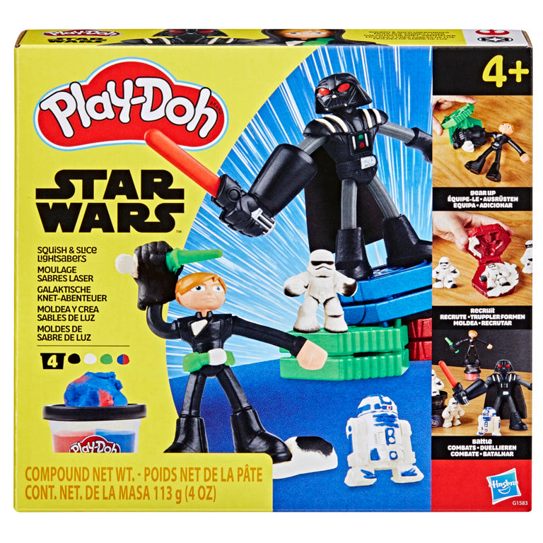 Play-Doh Star Wars Squish and Slice Lightsabers Set