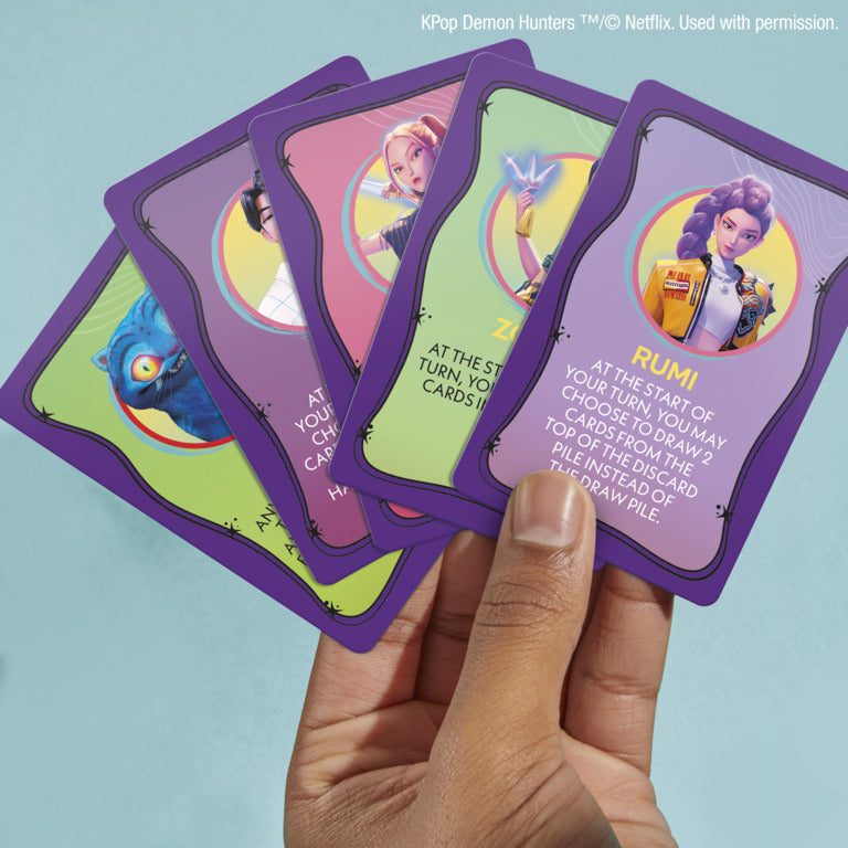 Monopoly Deal KPop Demon Hunters Card Game