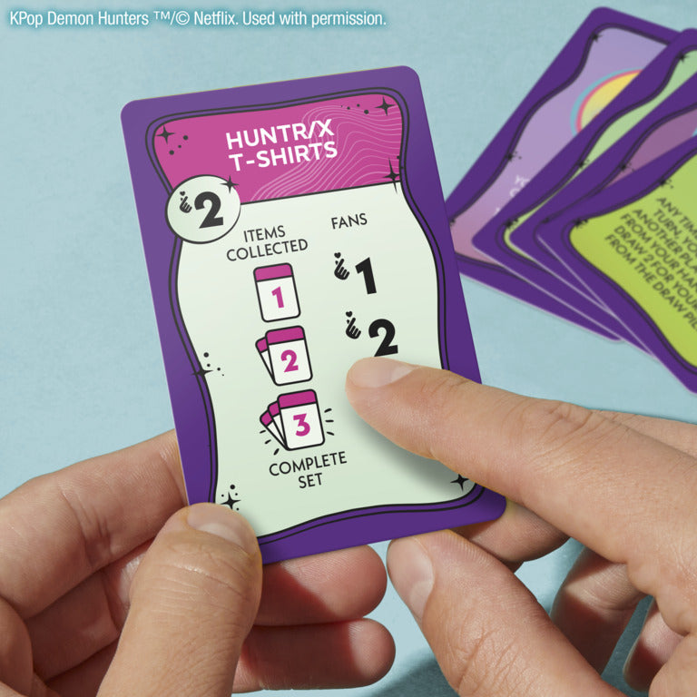 Monopoly Deal KPop Demon Hunters Card Game