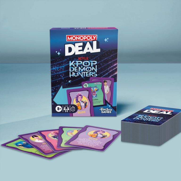 Monopoly Deal KPop Demon Hunters Card Game