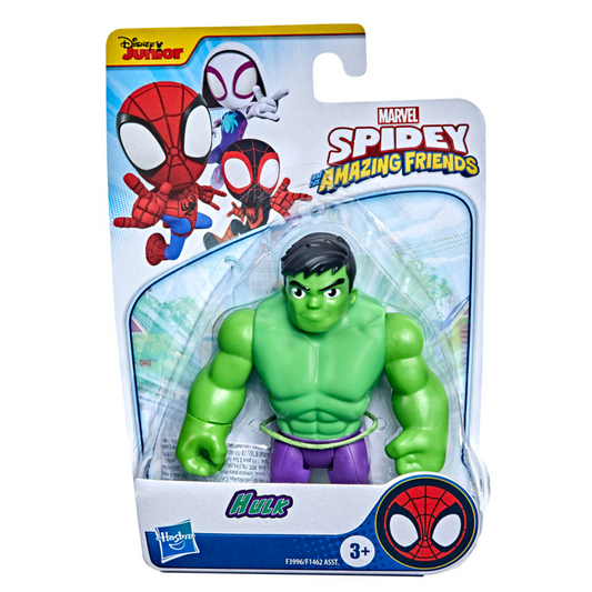 Marvel Spidey and His Amazing Friends Hulk Mini 4” Action Figure