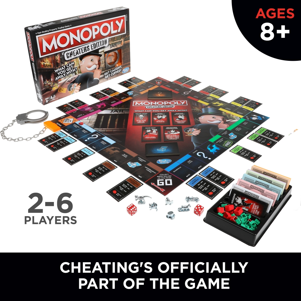 Monopoly: Cheaters Edition Board Game