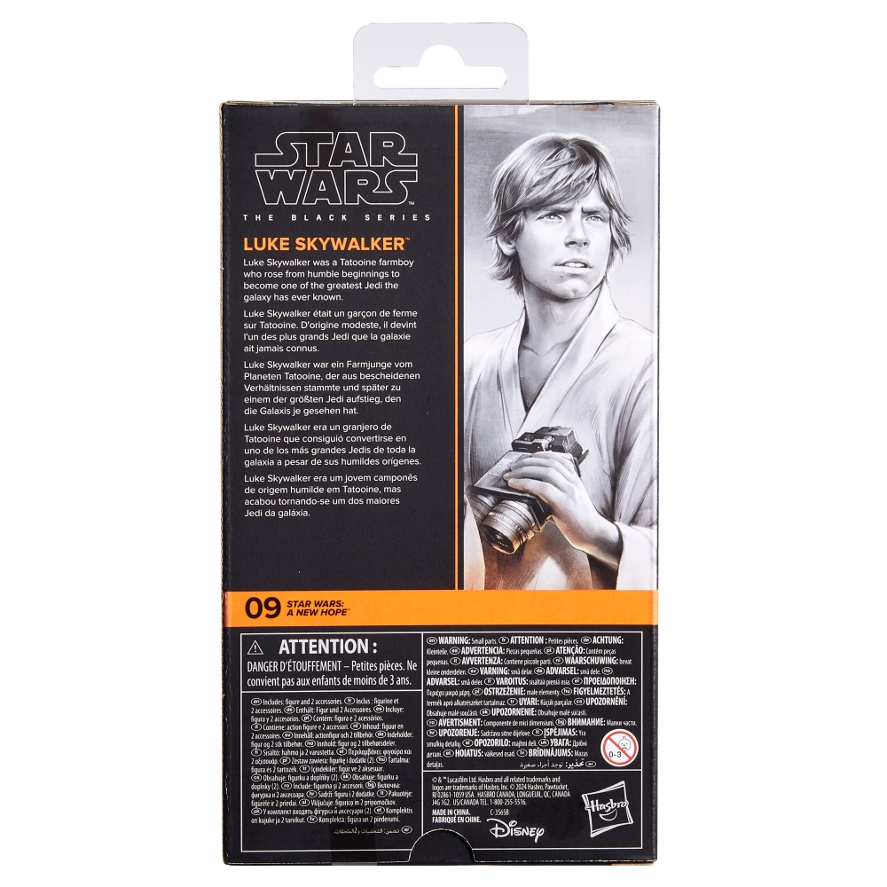 Star Wars The Black Series Luke Skywalker 6" Figure