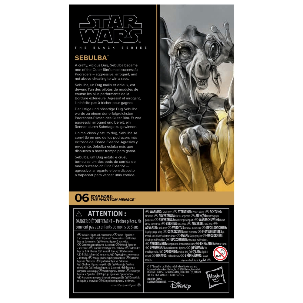 Star Wars The Black Series Sebulba Action Figure