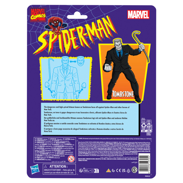 Marvel Legends Spider-Man Series Tombstone 6" Figure