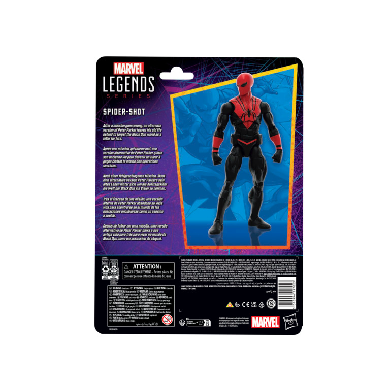 Marvel Legends Spider-Man Series Spider-Shot 6" Figure