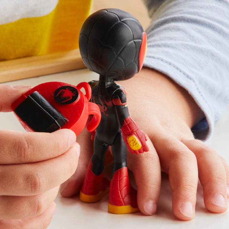 Marvel Spidey and His Amazing Friends Web-Spinners, Miles Morales Action Figure with Accessories