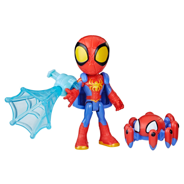 Marvel Spidey and His Amazing Friends Web-Spinners, Spidey Action Figure with Accessories