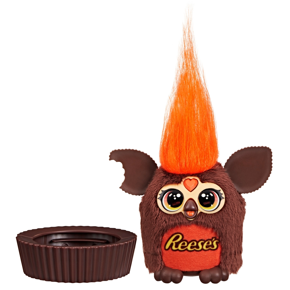 Furby Furblets Limited Edition REESE'S Peanut Butter Cup Themed Electronic Plush Toy