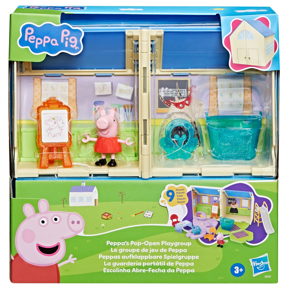 Peppa Pig Peppa's Pop-Open Playgroup Playset