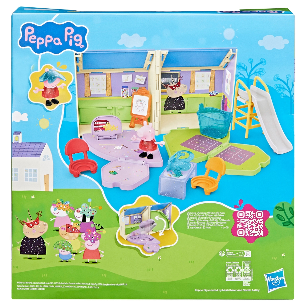 Peppa Pig Peppa's Pop-Open Playgroup Playset