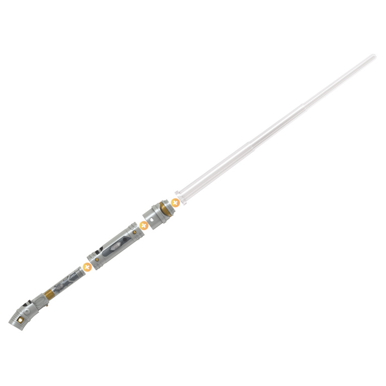 Star Wars Lightsaber Forge Ahsoka Tano White Customizable Electronic Lightsaber