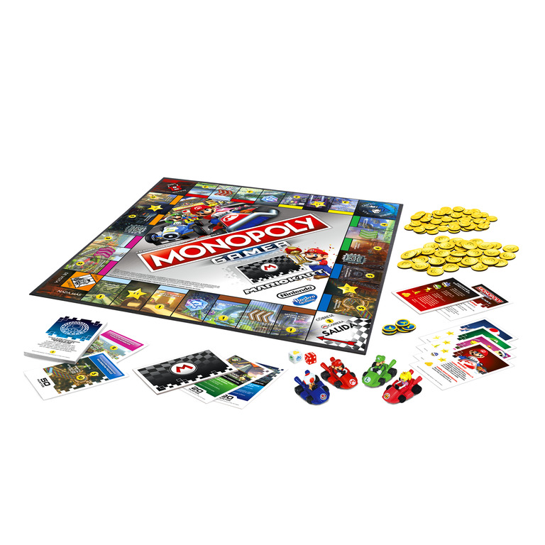 Monopoly Gamer Mario Kart: Spanish Version