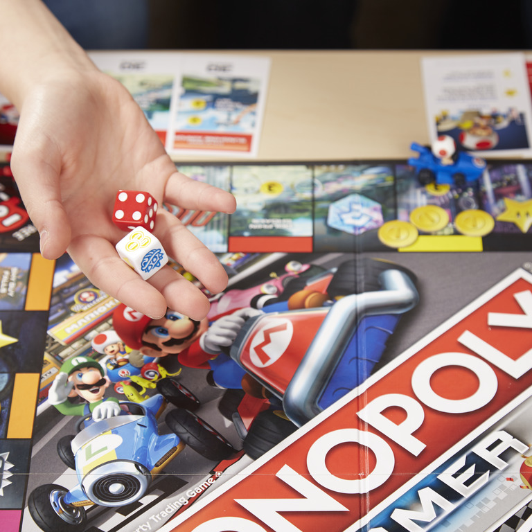 Monopoly Gamer Mario Kart: Spanish Version