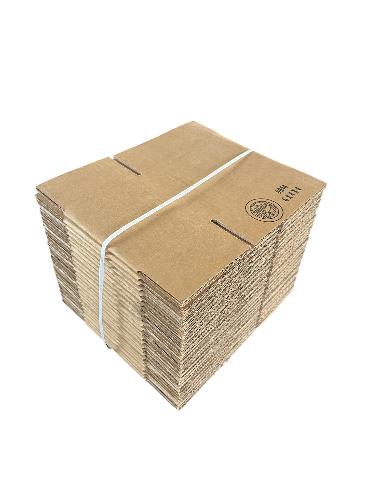 Partners 6x4x4” 25-Pack Corrugated Boxes