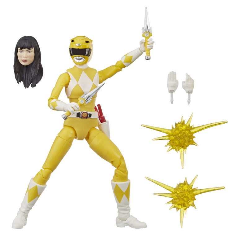 Power Rangers Lightning Collection Mighty Morphin Yellow Ranger Figure