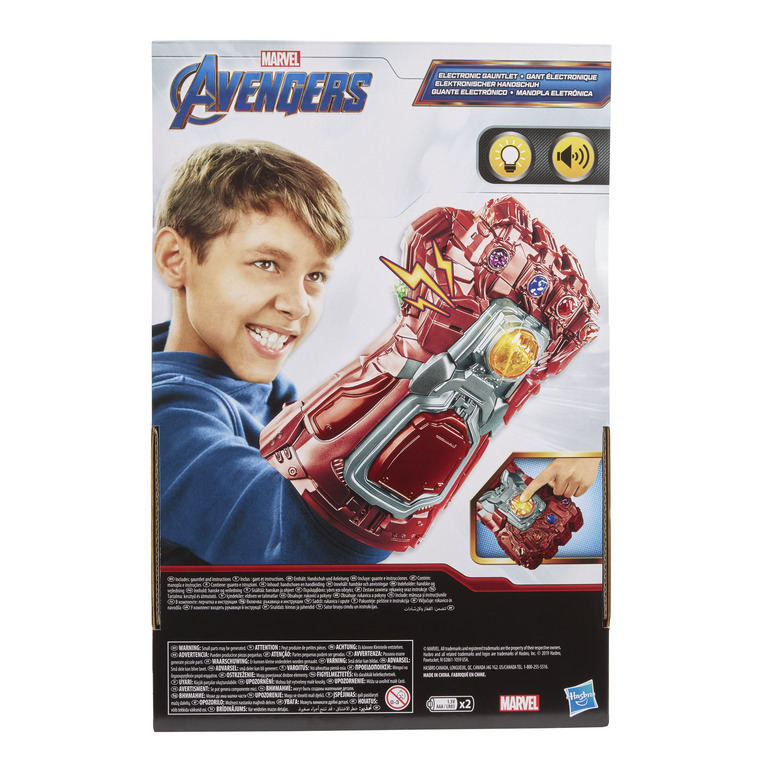 Marvel Avengers Red Infinity Gauntlet Electronic Fist