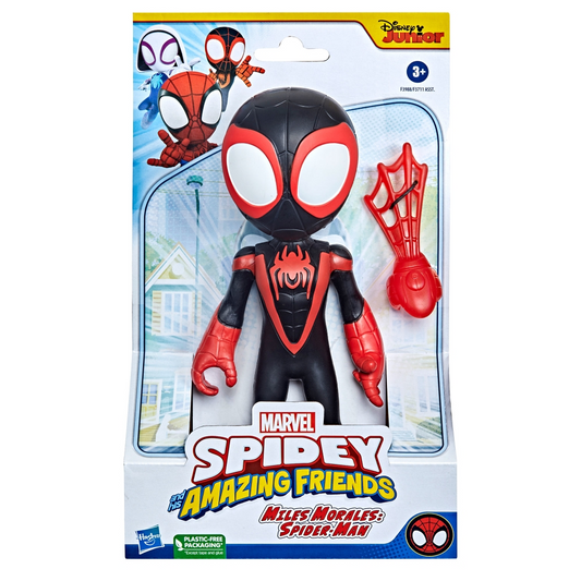 Marvel Spidey and His Amazing Friends Supersized Miles Morales 9” Action Figure