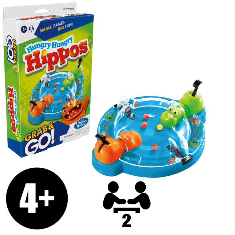 Hungry Hippos Grab and Go Game