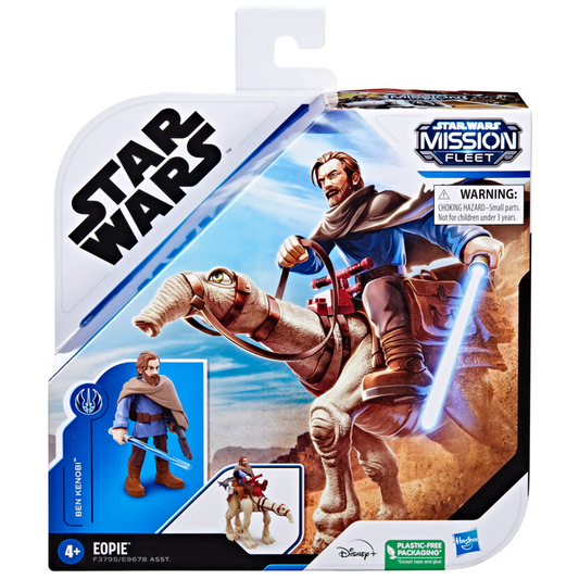 Star Wars Mission Fleet Ben Kenobe Eopie Figure Set