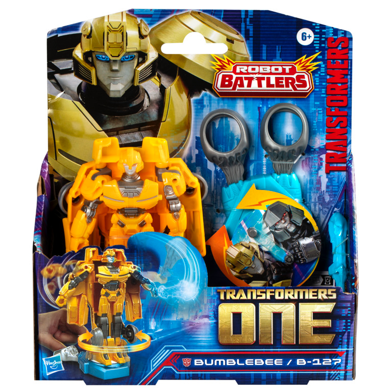 Transformers ONE 4.5" Bumblebee B-127 Robot Battlers Converting Figure