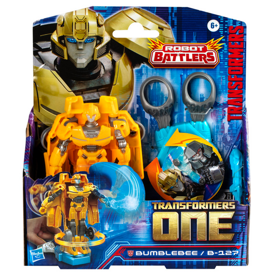 Transformers ONE 4.5" Bumblebee B-127 Robot Battlers Converting Figure