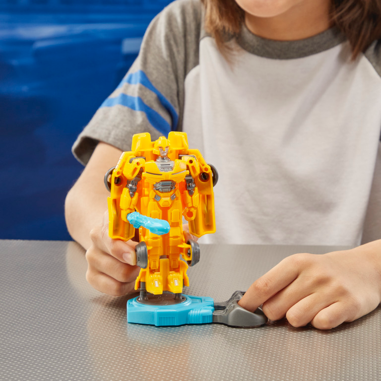 Transformers ONE 4.5" Bumblebee B-127 Robot Battlers Converting Figure