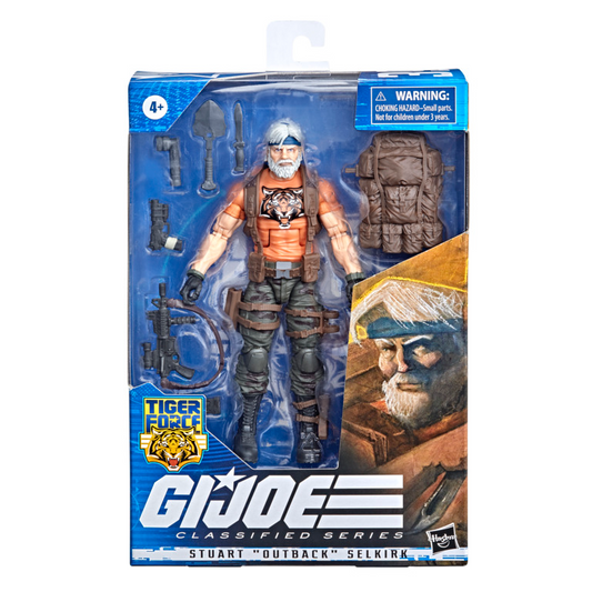 G.I. Joe Classified Series 6” Stuart “Outback” Selkirk Action Figure
