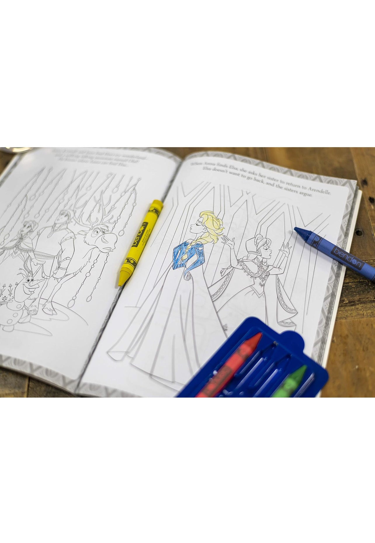 Frozen II Color & Trace Activity Book