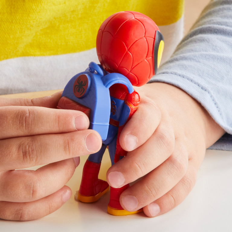 Marvel Spidey and His Amazing Friends Web-Spinners, Spidey Action Figure with Accessories