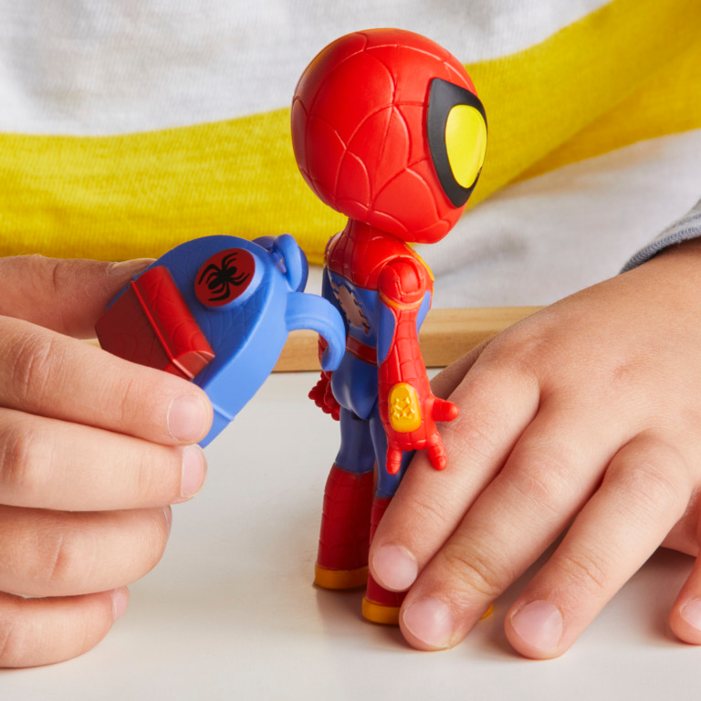 Marvel Spidey and His Amazing Friends Web-Spinners, Spidey Action Figure with Accessories