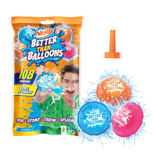 Nerf Better Than Balloons Water Pods 108 Pack