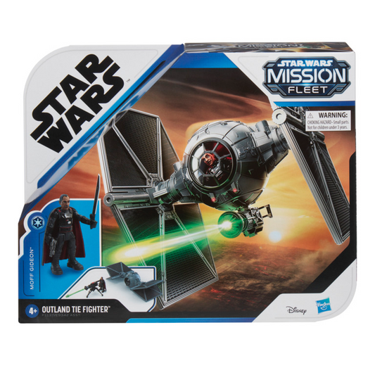 Star Wars Mission Fleet Outland Tie Fighter Moff Gideon Playset