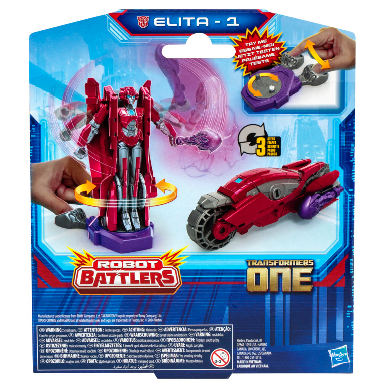 Transformers One Robot Battlers Elita-1 Figure