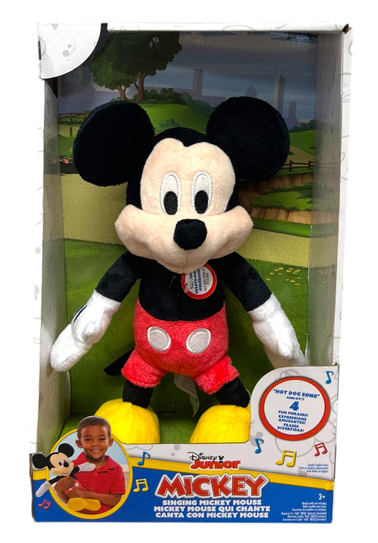 Disney Junior Singing Mickey Mouse 12" Plush Doll