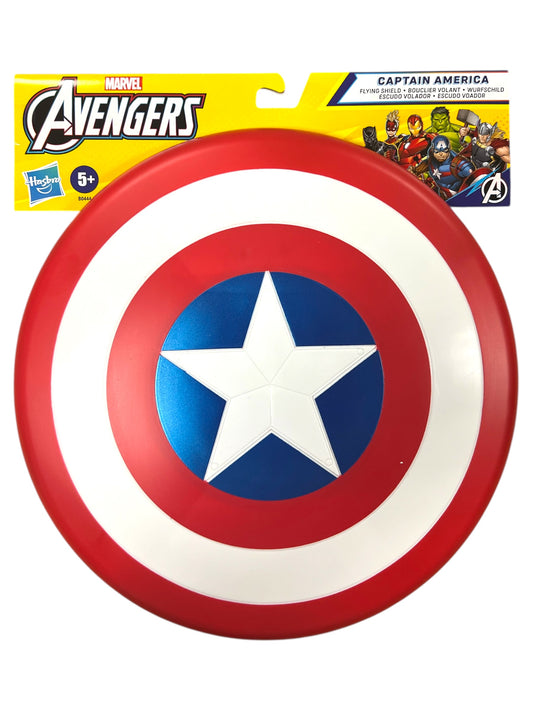 Marvel Avengers Captain America 11" Classic Flying Shield with Arm Strap