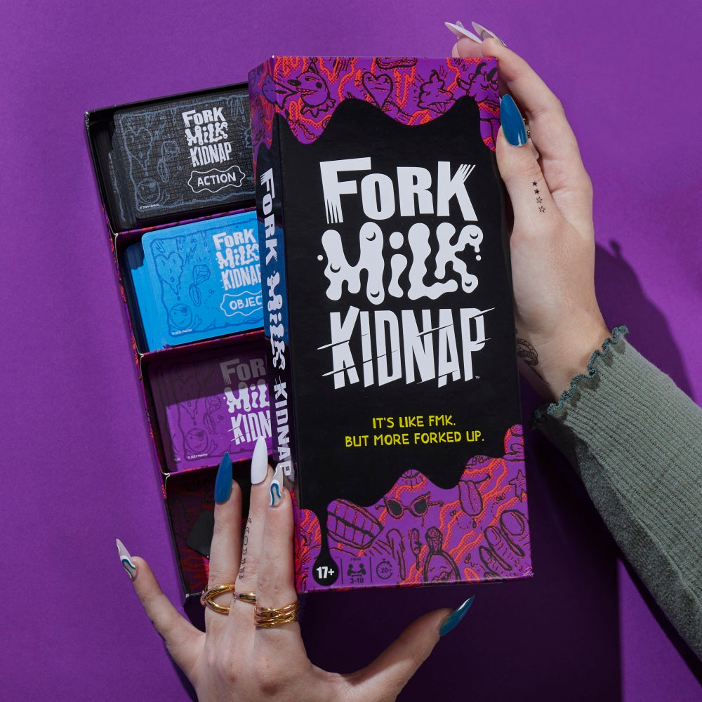 Fork Milk Kidnap Action Card Game!